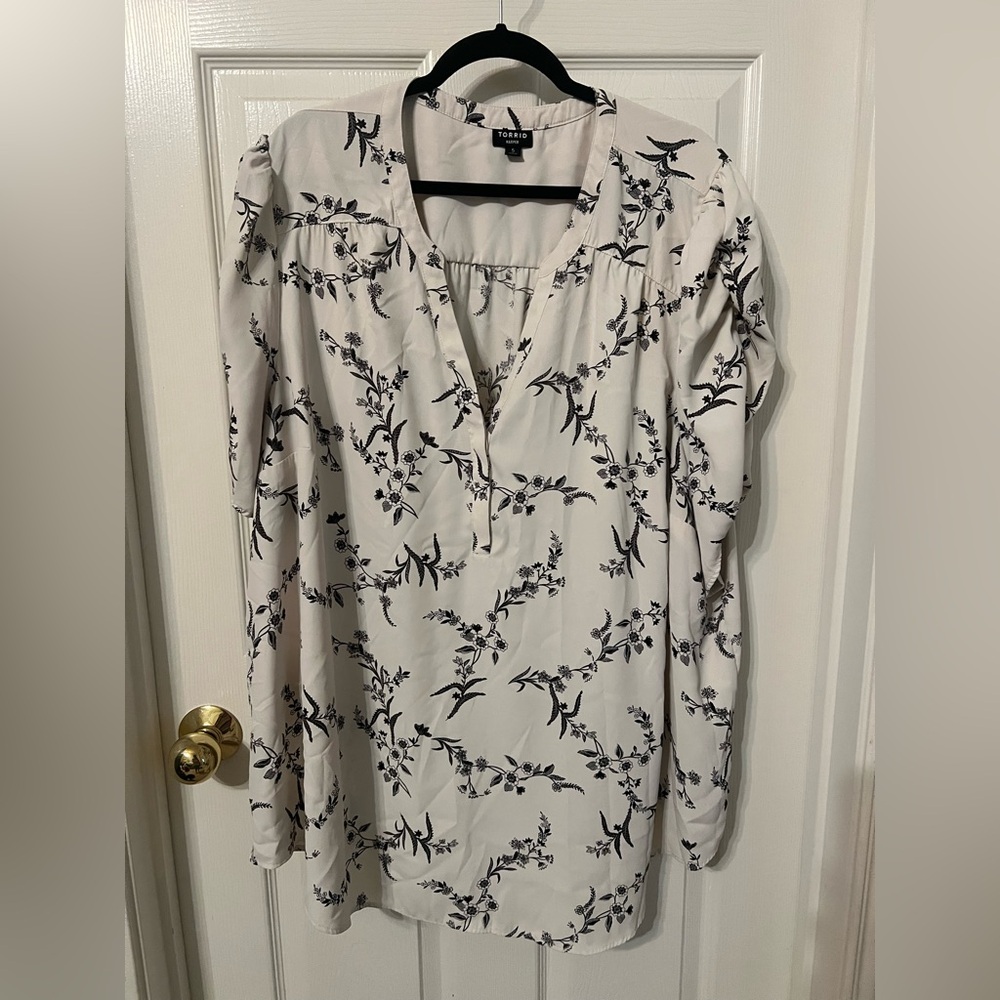 Torrid Harper Georgette Blouse